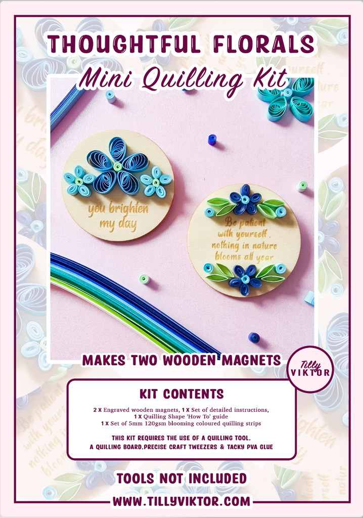 Quilling Mini Mini Quilling Kits – Tilly Viktor